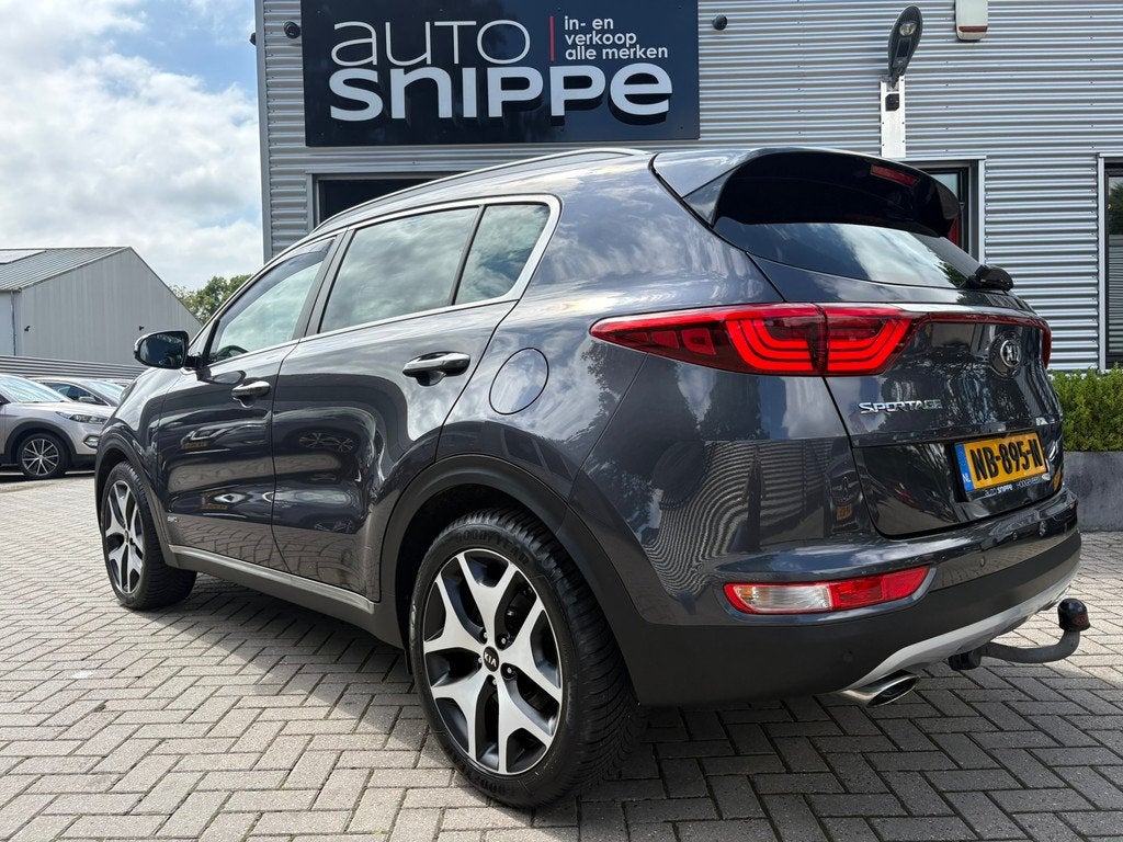 Kia Sportage 1.6 T-GDI 4WD GT-Line PlusLine -4X4-TREKHAAK-16, Auto's, Kia, Gebruikt, 4 cilinders, Bedrijf, Vierwielaandrijving
