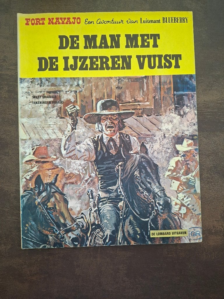 Blueberry - De man met de ijzeren vuist, Eén stripboek, Ophalen of Verzenden, Zo goed als nieuw