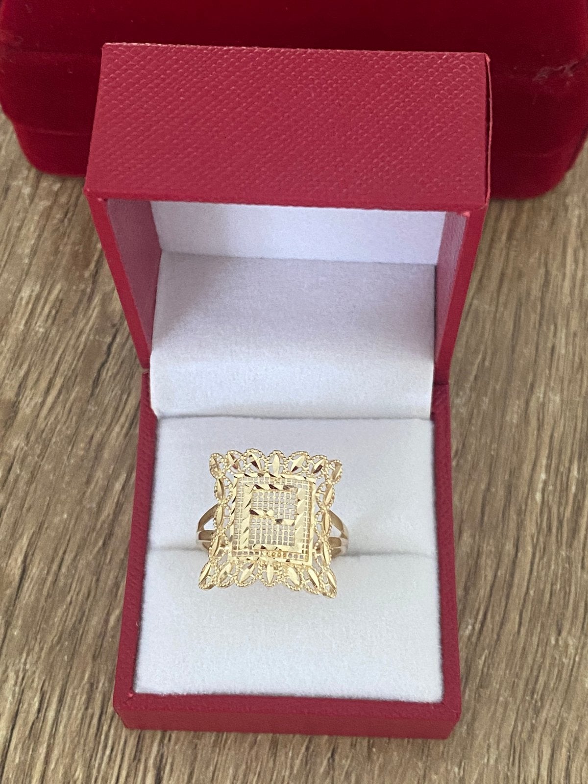 Mooie 14 karaat gouden dames ring, 585 goud, Nieuw, Ophalen of Verzenden, Dame, Goud