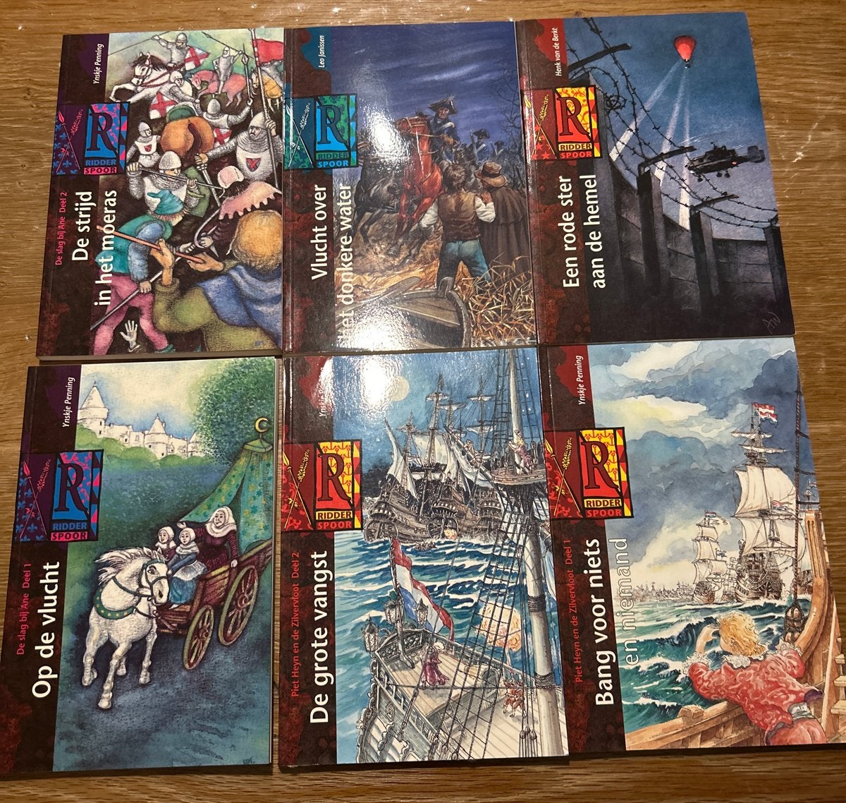 Ridderspoor Boeken - Jeugdserie (6 delen), Ophalen of Verzenden, Gelezen, Fictie