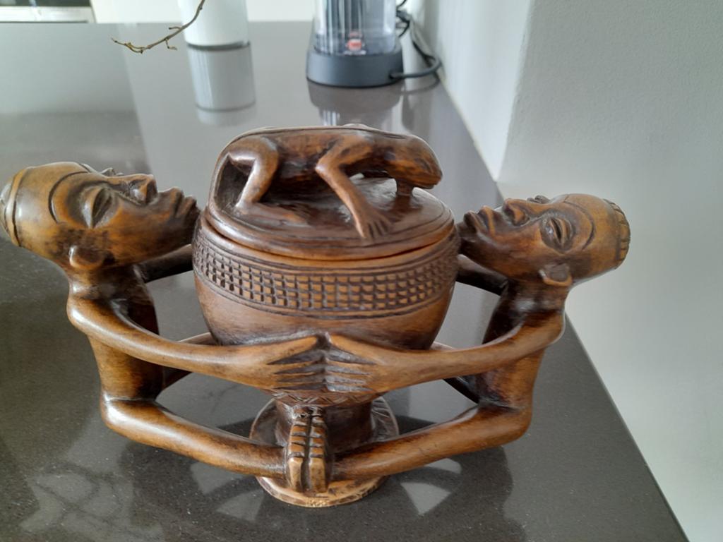 LUBA sculptuur Congo, Ophalen of Verzenden