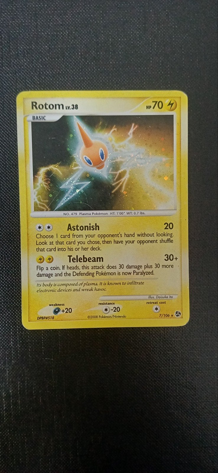 Rotom #007/106, Verzenden