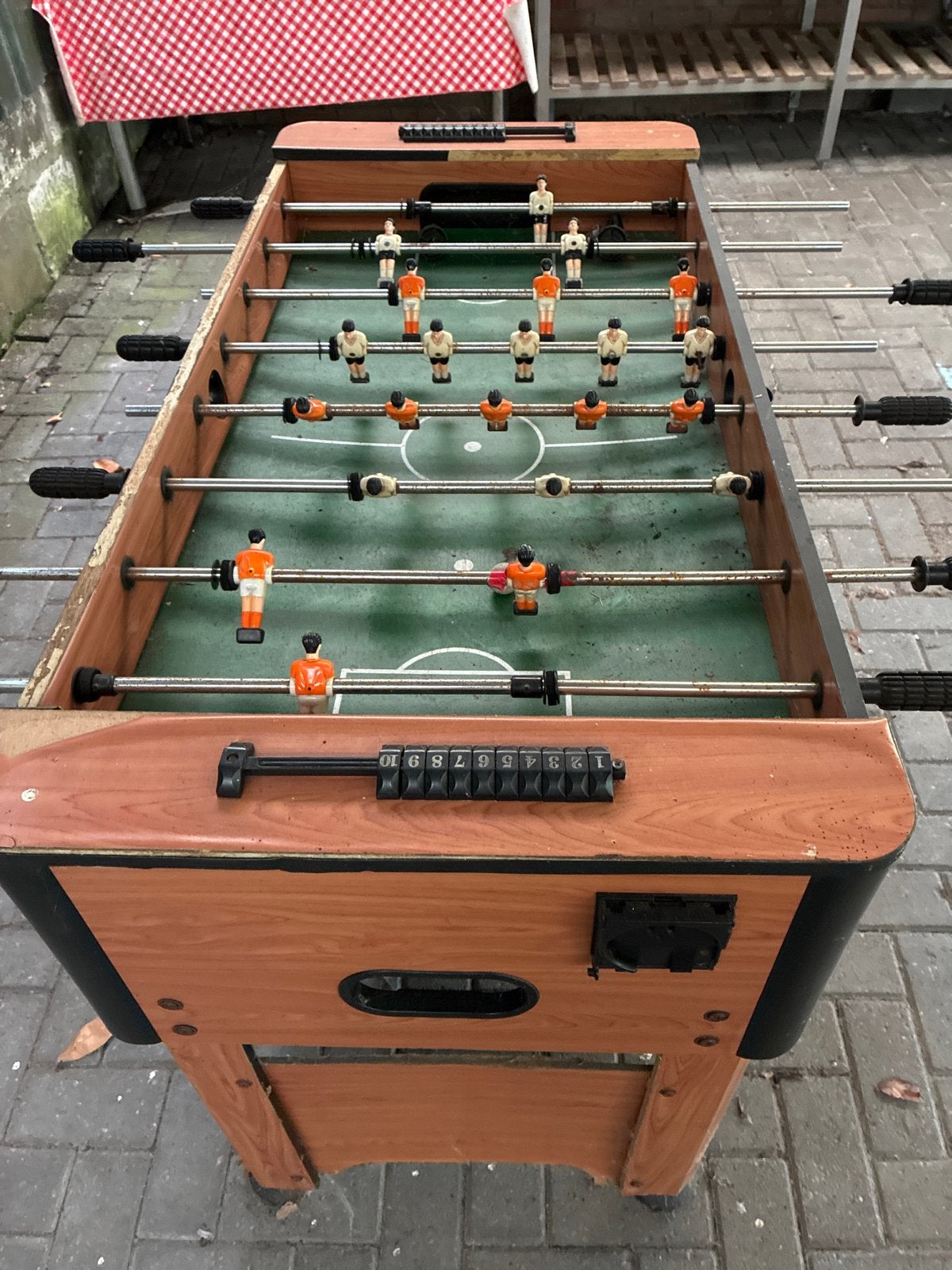 Tafelvoetbaltafel - Gebruikt maar functioneel, Kinderen en Baby's, Ophalen, Gebruikt, Jongen of Meisje