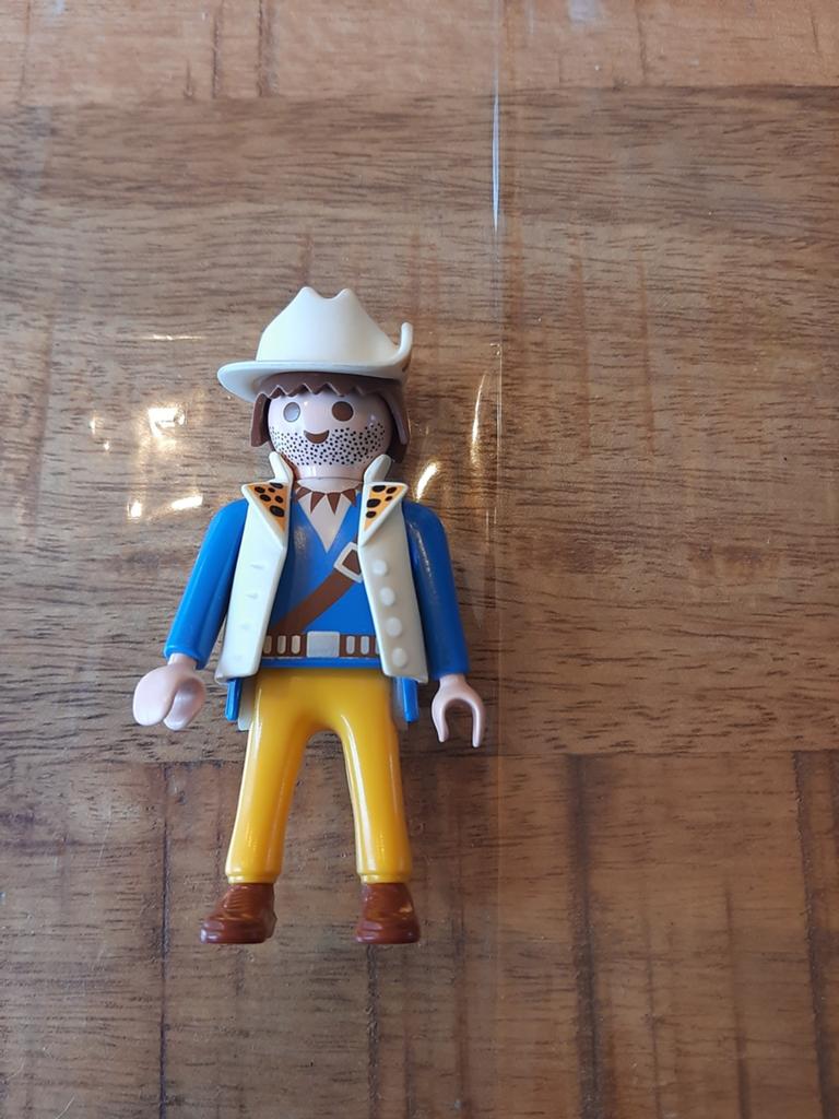 Playmobil Cowboy met hoed en vestje, Ophalen of Verzenden, Gebruikt