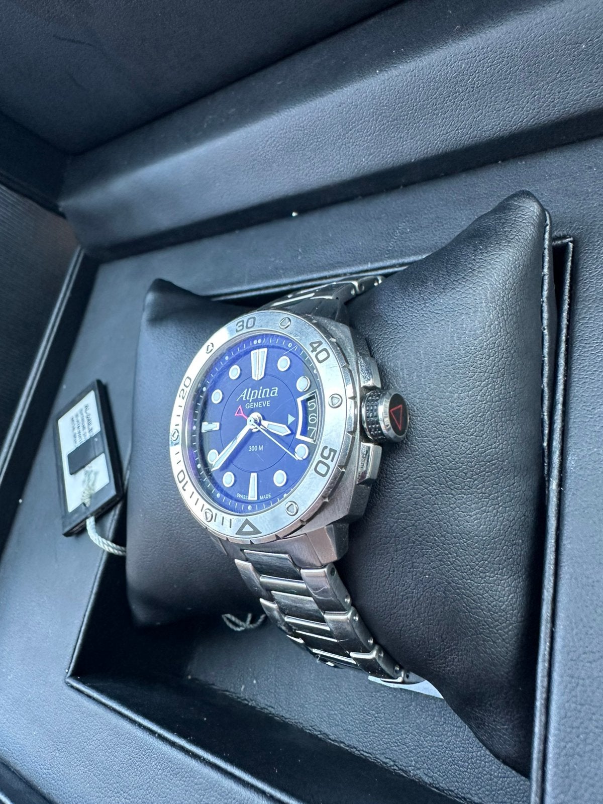 Alpina Seastrong dameshorloge (heren kan ook), Overige merken, Staal, Staal, Polshorloge