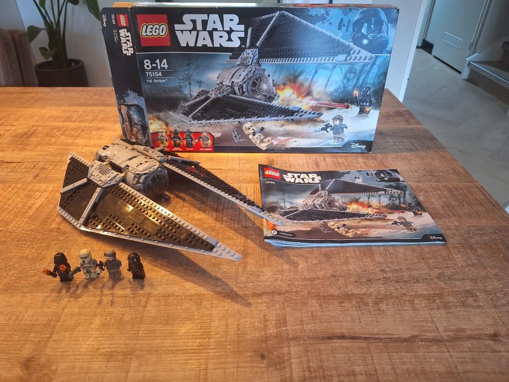 Lego 75154 TIE striker compleet, Ophalen, Zo goed als nieuw