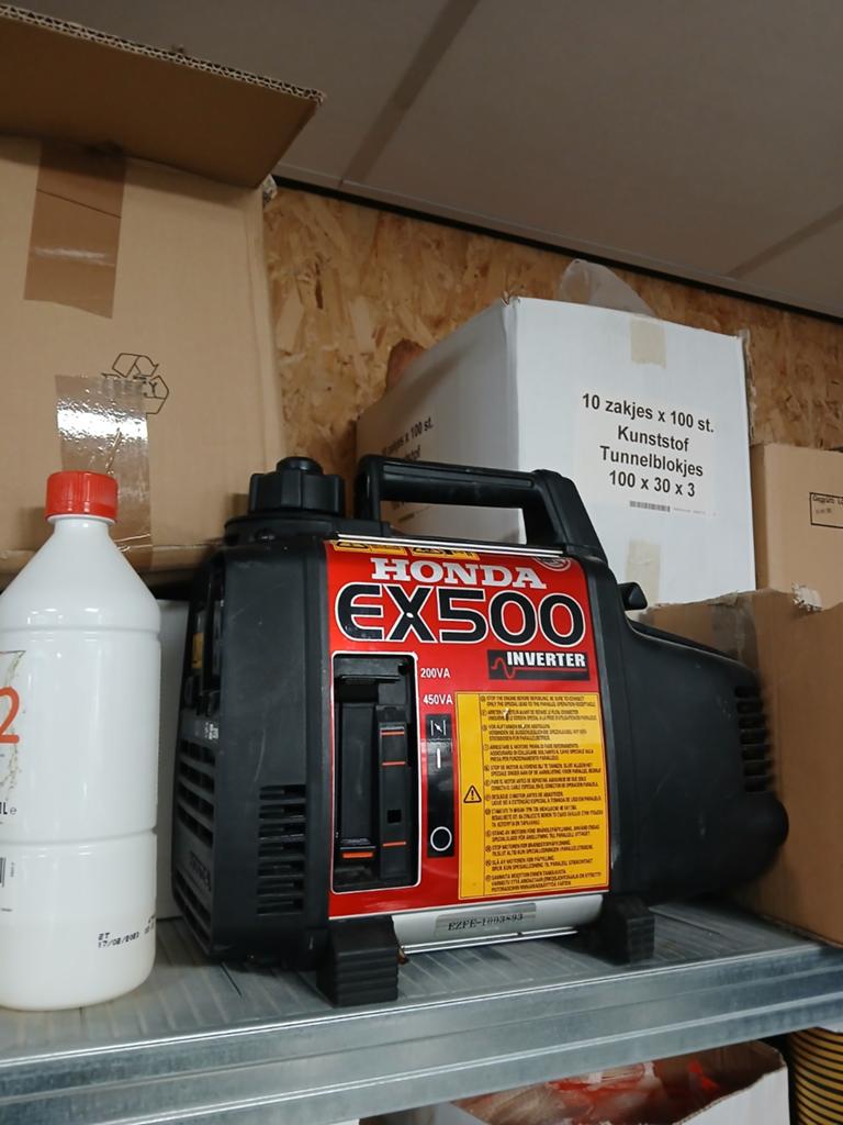 Honda ex500 aggregaat generator, Ophalen of Verzenden, Zo goed als nieuw