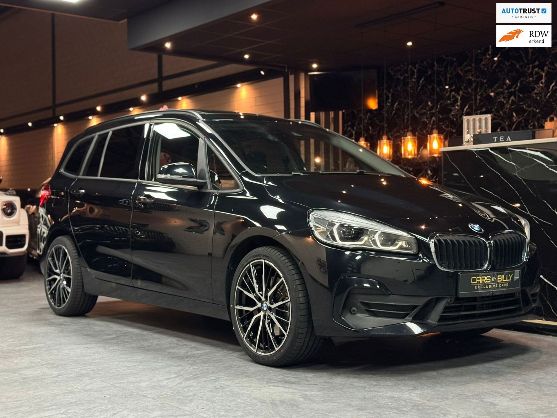 BMW 2-serie Gran Tourer 220i 7p. High Executive|CRUISE|AUTO|, 1998 cc, Gebruikt, 2-Serie Gran Tourer, Zwart