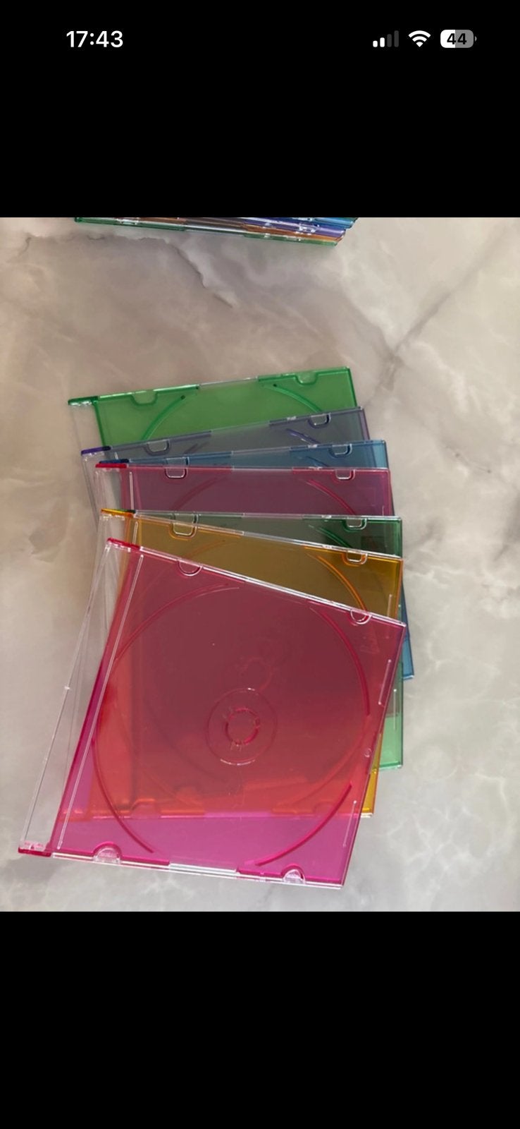 56 lege cd hoesjes, Cd's en Dvd's, Ophalen of Verzenden, Zo goed als nieuw
