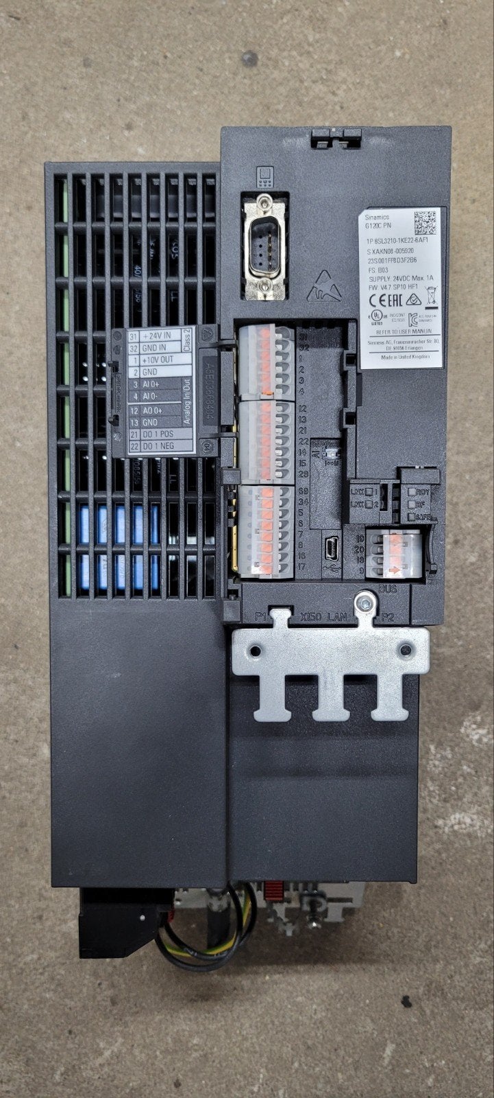 Siemens Sinamics G120C Frequentieomvormer 11kW, Ophalen of Verzenden