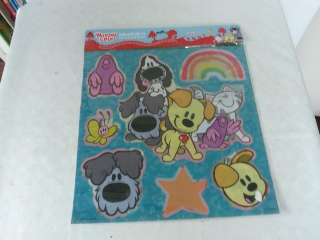 Woezel & Pip muurstickers - baby / junior, Ophalen of Verzenden, Nieuw, Meerdere stickers
