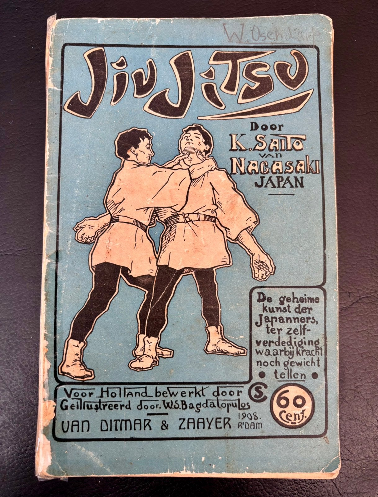 Jiu Jitsu 1908, Antiek en Kunst, Ophalen of Verzenden