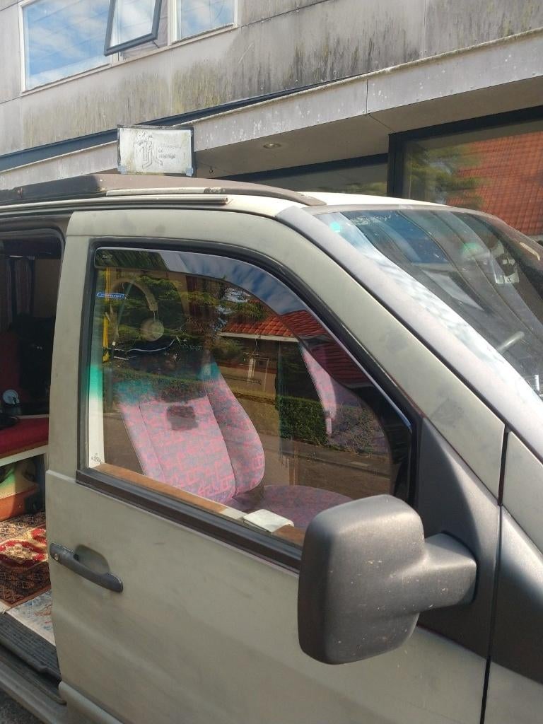 Mercedes oa Vito W638 W639 V447 zijwindschermen raamspoilers, Ophalen of Verzenden, Nieuw