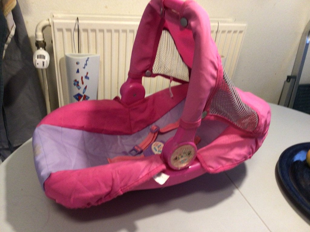 babyborn draagstoeltje,poppenstoel, Ophalen, Gebruikt, Babypop