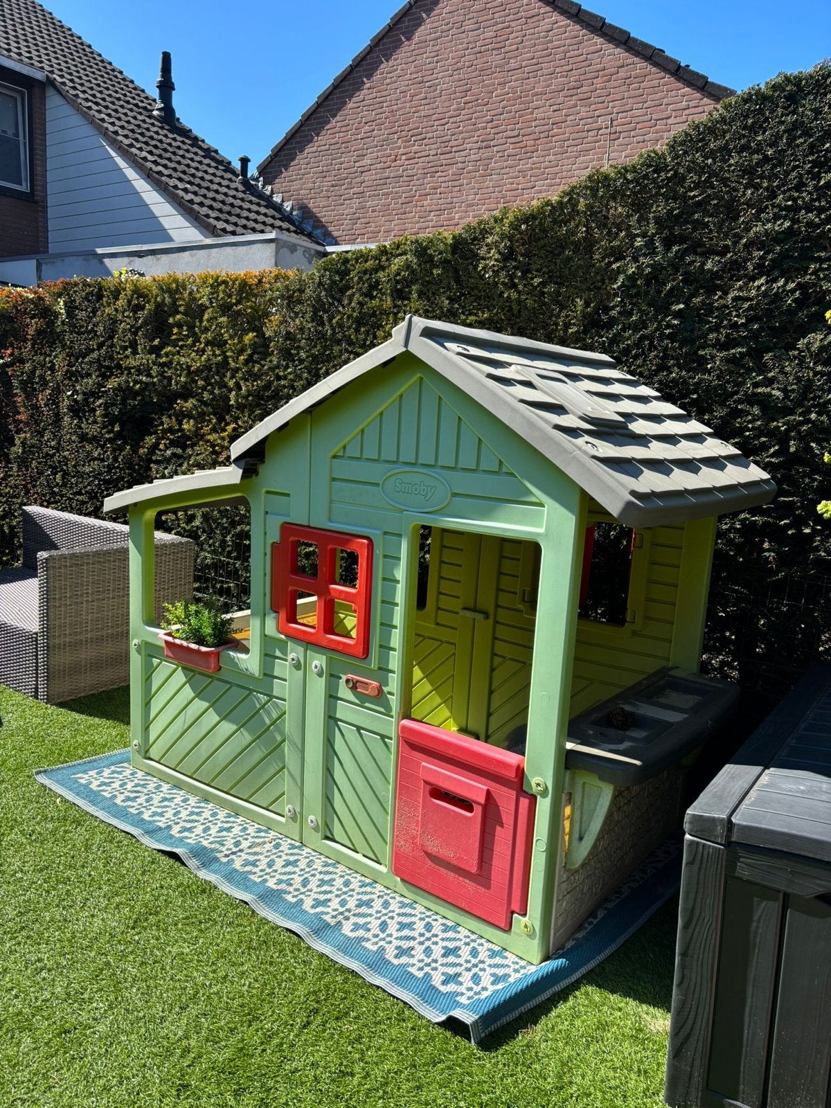 Smoby Speelhuisje - Perfect voor urenlang speelplezier!, Ophalen, Gebruikt, Kunststof