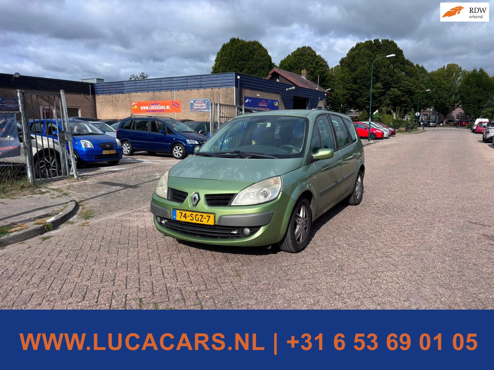 Renault Grand Scénic 1.5 dCi Business Line 2X SLEUTEL + BOE, Auto's, Renault, 1490 kg, Gebruikt, Euro 4, Te koop