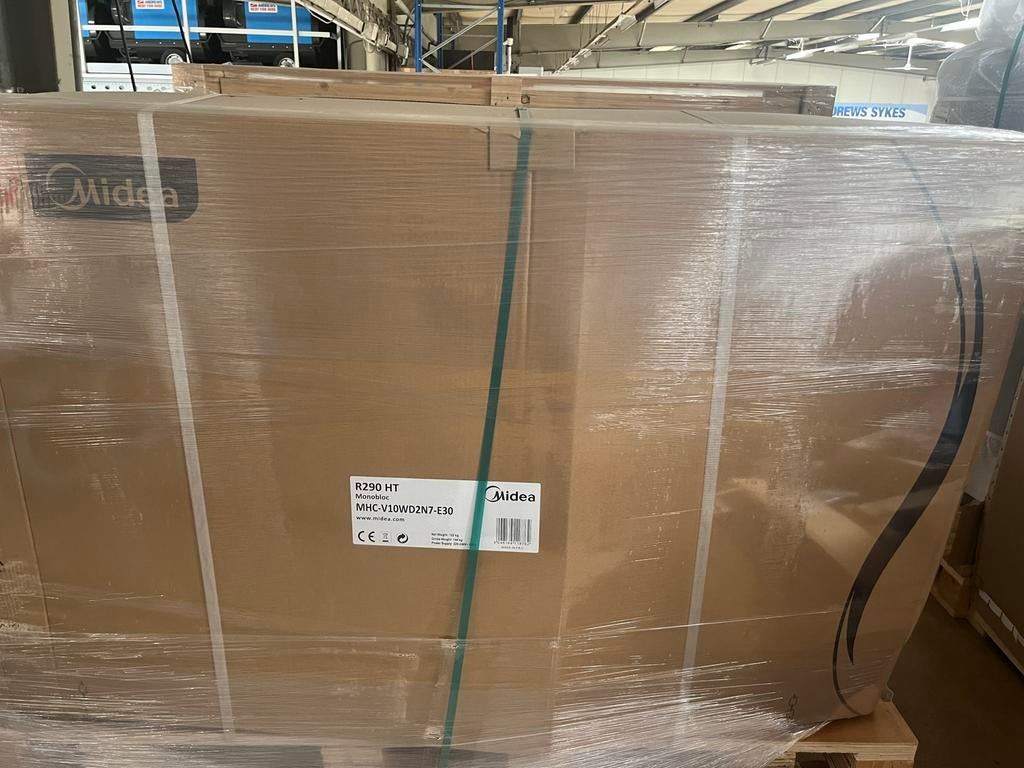 Midea warmtepomp 10kW, Doe-het-zelf en Verbouw, Verwarming en Radiatoren, Ophalen, Nieuw, 800 watt of meer, Overige typen