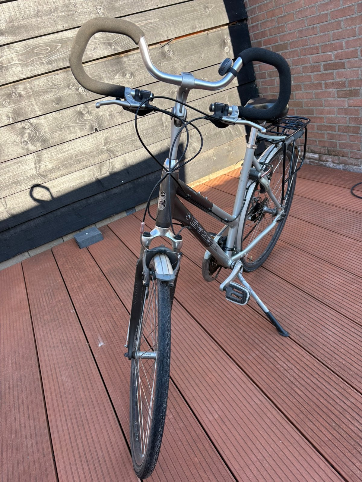 Gazelle fuente trekking (moet weg), Ophalen, 28 inch, Gebruikt, Velgrem