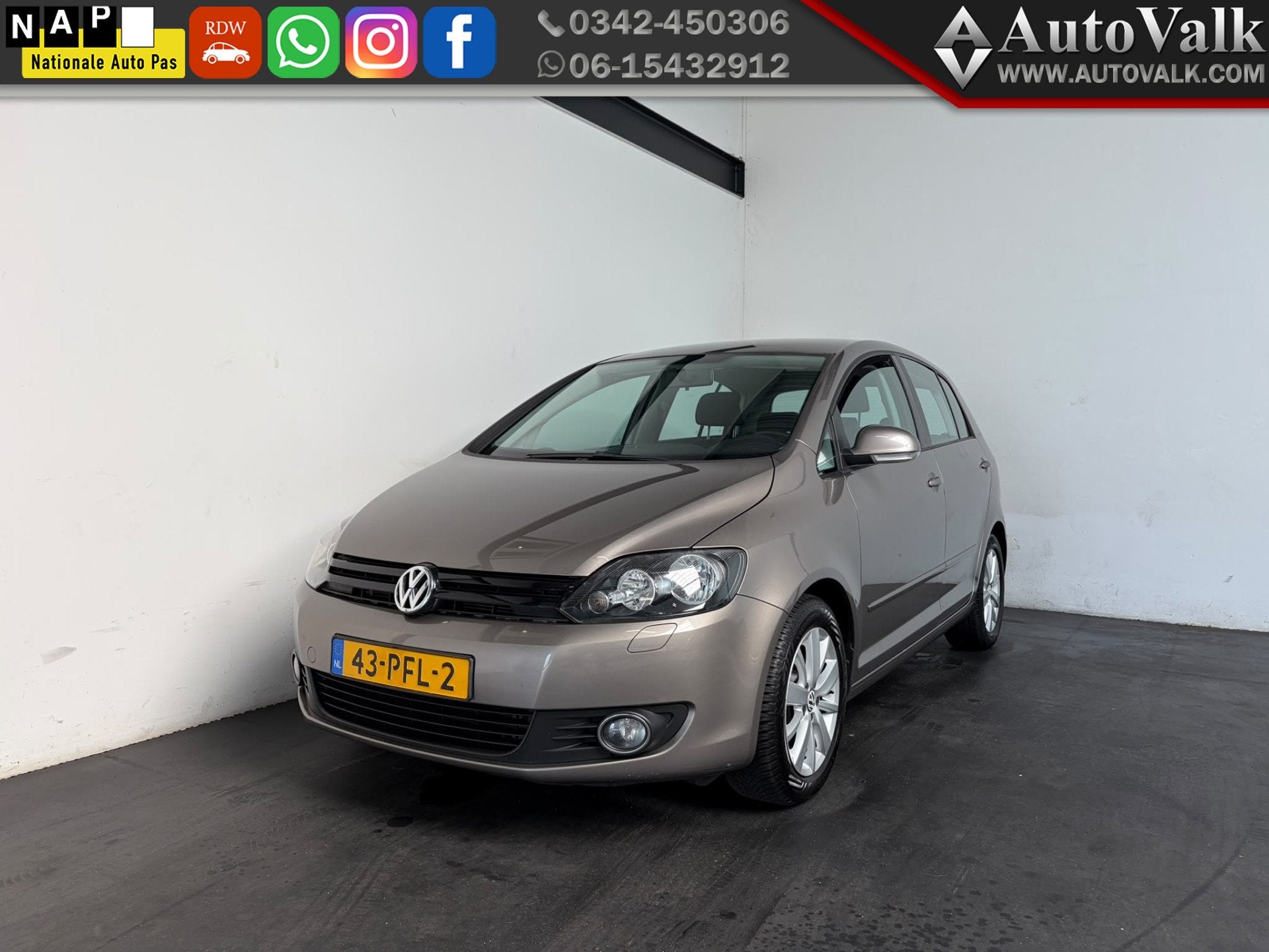 Volkswagen Golf Plus 1.2 TSI Tour II (bj 2011), Auto's, Euro 5, 86 pk, Gebruikt, 4 cilinders