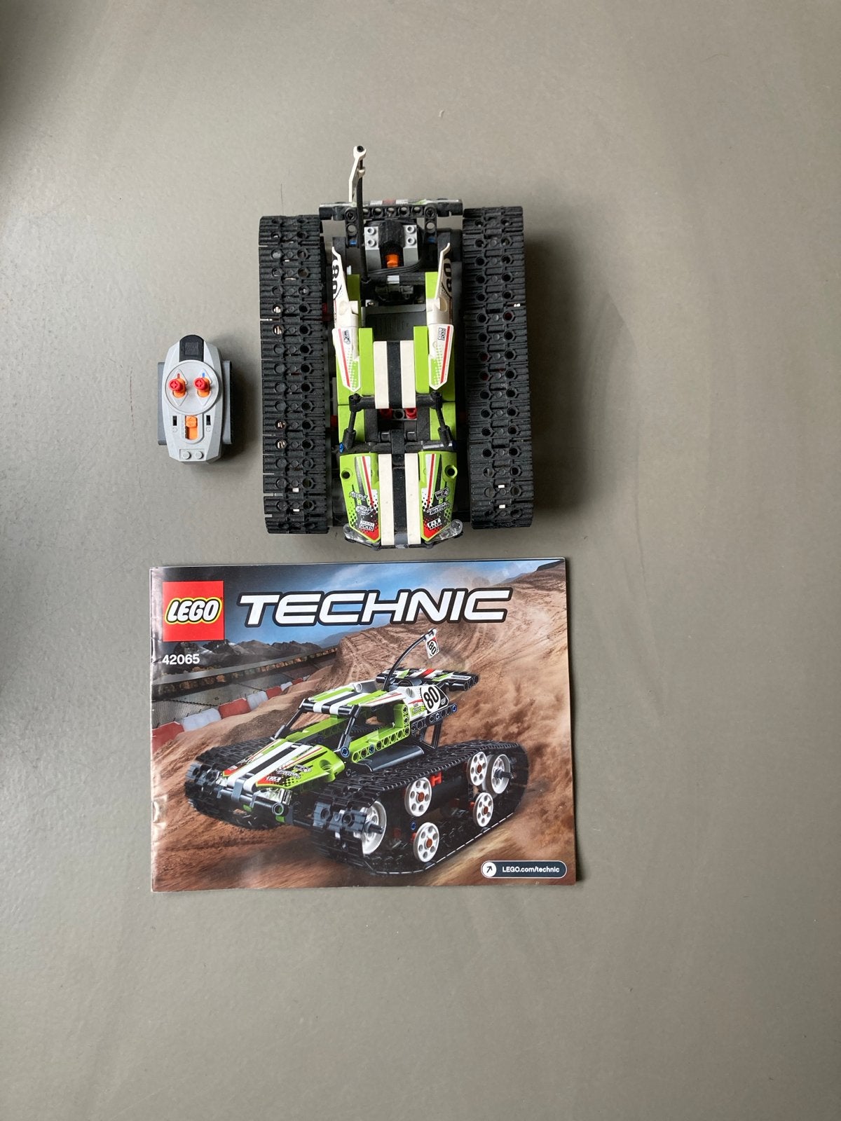 Lego Technic 42065 RC Rupsvoertuig met afstandsbediening, Lego, Ophalen of Verzenden, Zo goed als nieuw, Complete set