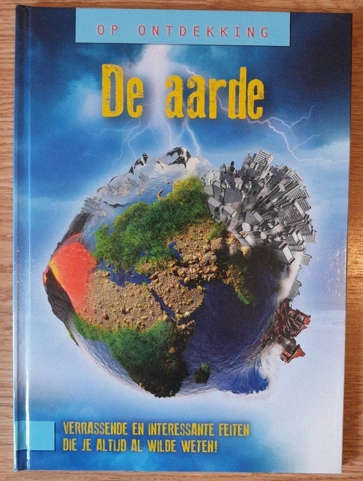 De aarde encyclopedie boek voor kinderen, Boeken, Verzenden, Zo goed als nieuw, Overige onderwerpen, Los deel