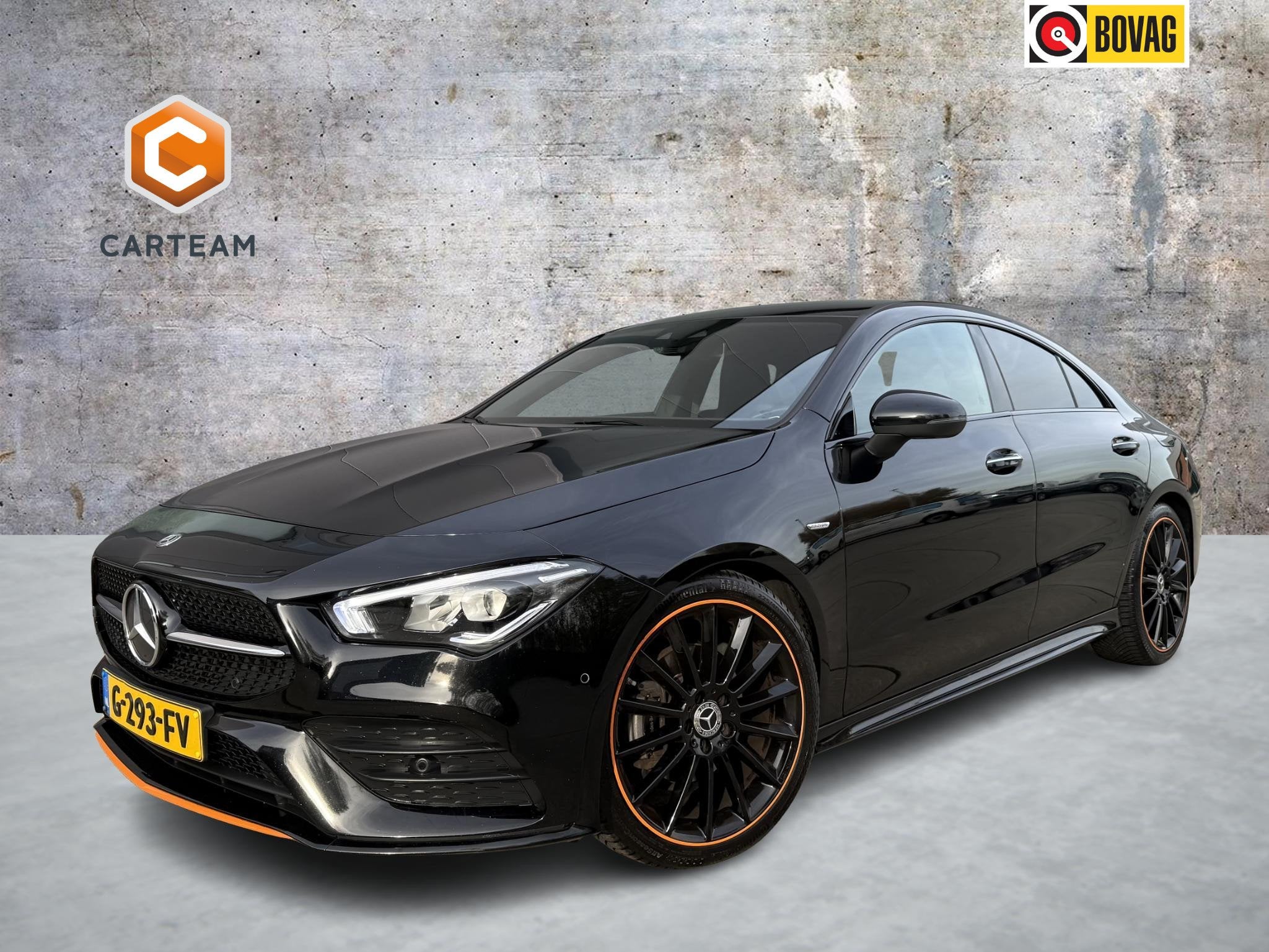 Mercedes-Benz CLA-klasse 180 Premium Orange Art Premium Plus, Auto's, Mercedes-Benz, CLA, 136 pk, Gebruikt, Euro 6