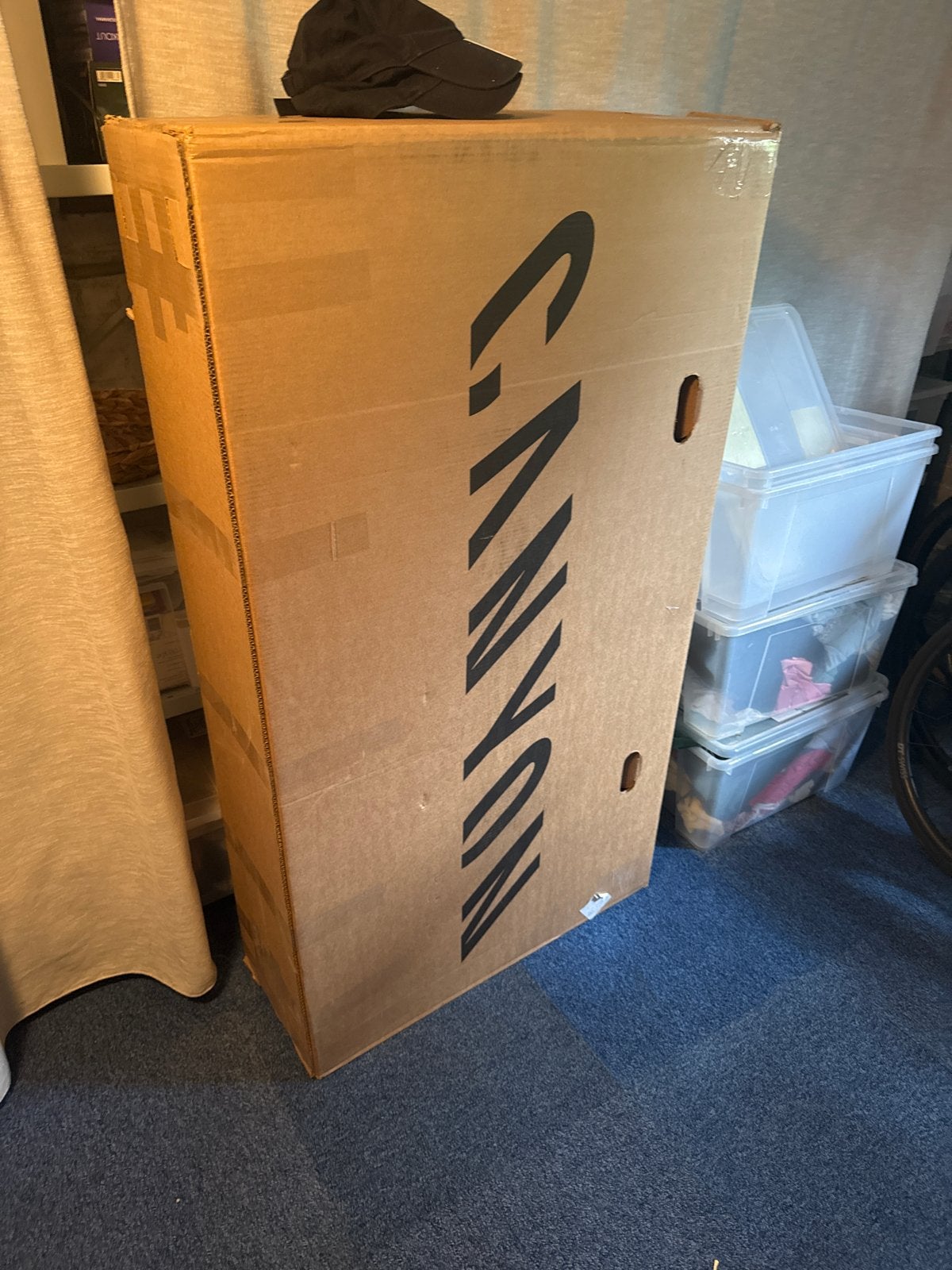 Canyon fietsdoos voor veilig transport, 140x78x32, Ophalen, Gebruikt, Overige materialen, Overige typen