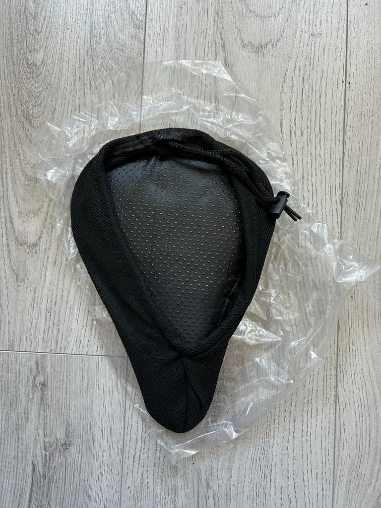 Zadelhoes Gel Zadeldek Fiets Zadelhoes Comfortabel Zwart, Ophalen, Zadel, Stadsfiets, Nieuw