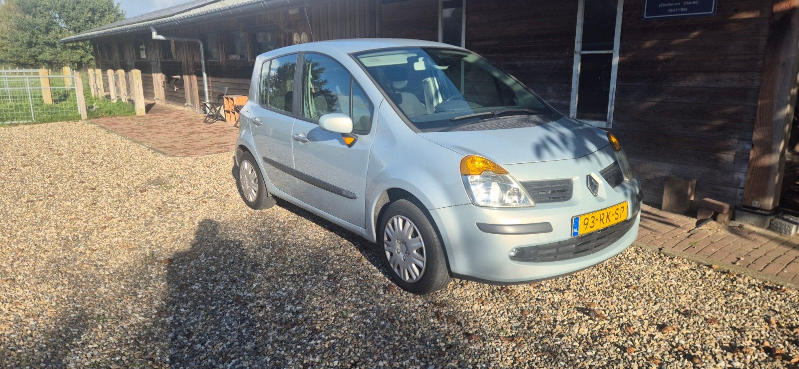 Renault Modus 1.6 16V E4 Privilege 2005 Grijs, Auto's, Voorwielaandrijving, 15 km/l, 1145 kg, 4 cilinders