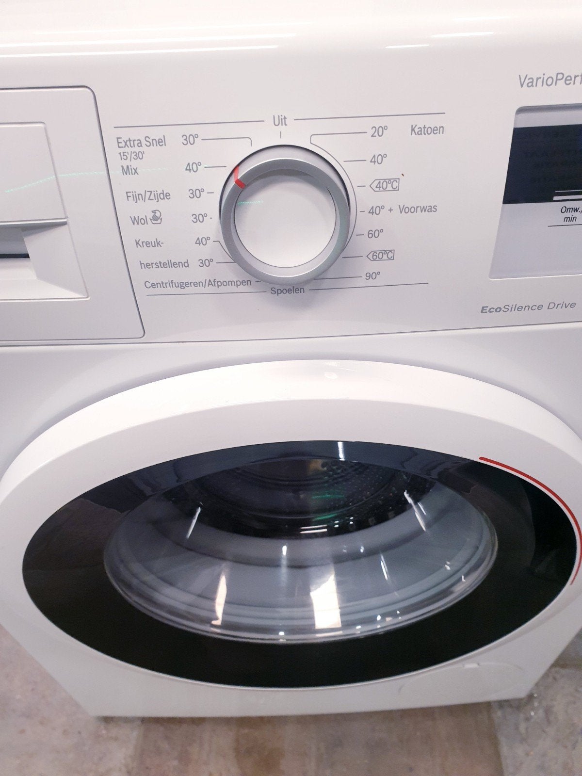bosch wasmachine 7kg A+ inc 6 mnd garantie, Witgoed en Apparatuur, Ophalen, Zo goed als nieuw, Voorlader, 85 tot 90 cm
