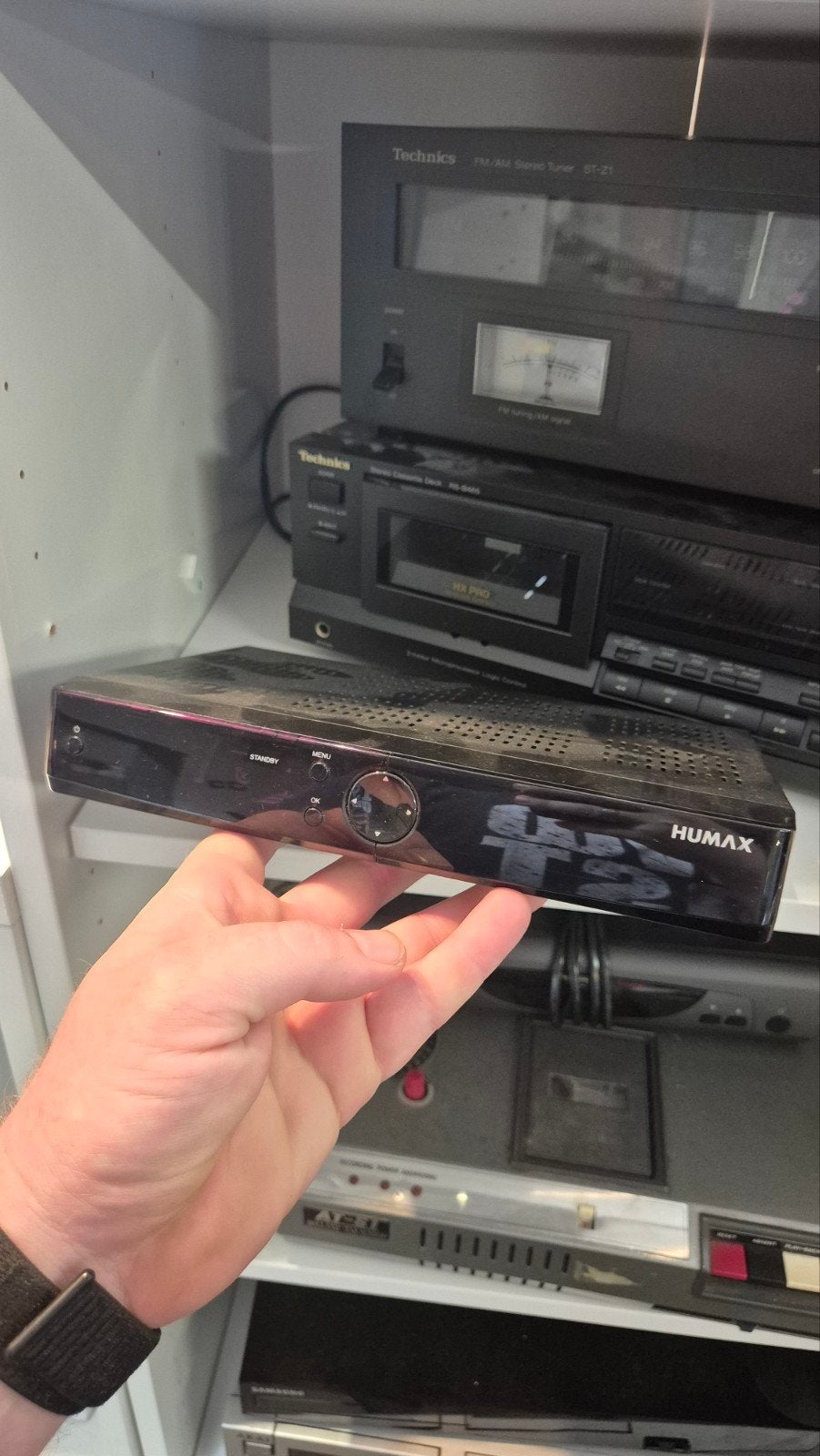 Humax IRHD-5300C/NL Digitale Kabelontvanger Decoder, Gebruikt, Decoder, Onbekend, Ophalen of Verzenden