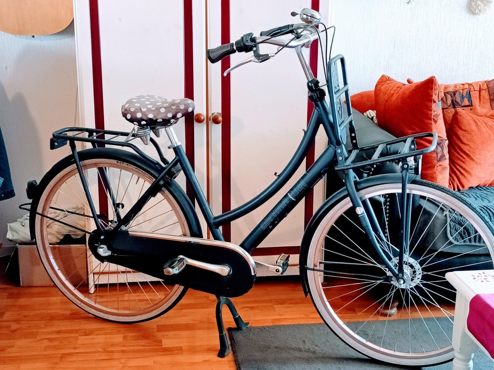 CORTINA U4 DAMES TRANSPORT FIETS 28INCH 51 CM 3 VERSNELLINGE, 50 tot 53 cm, Ophalen, Gebruikt, Versnellingen