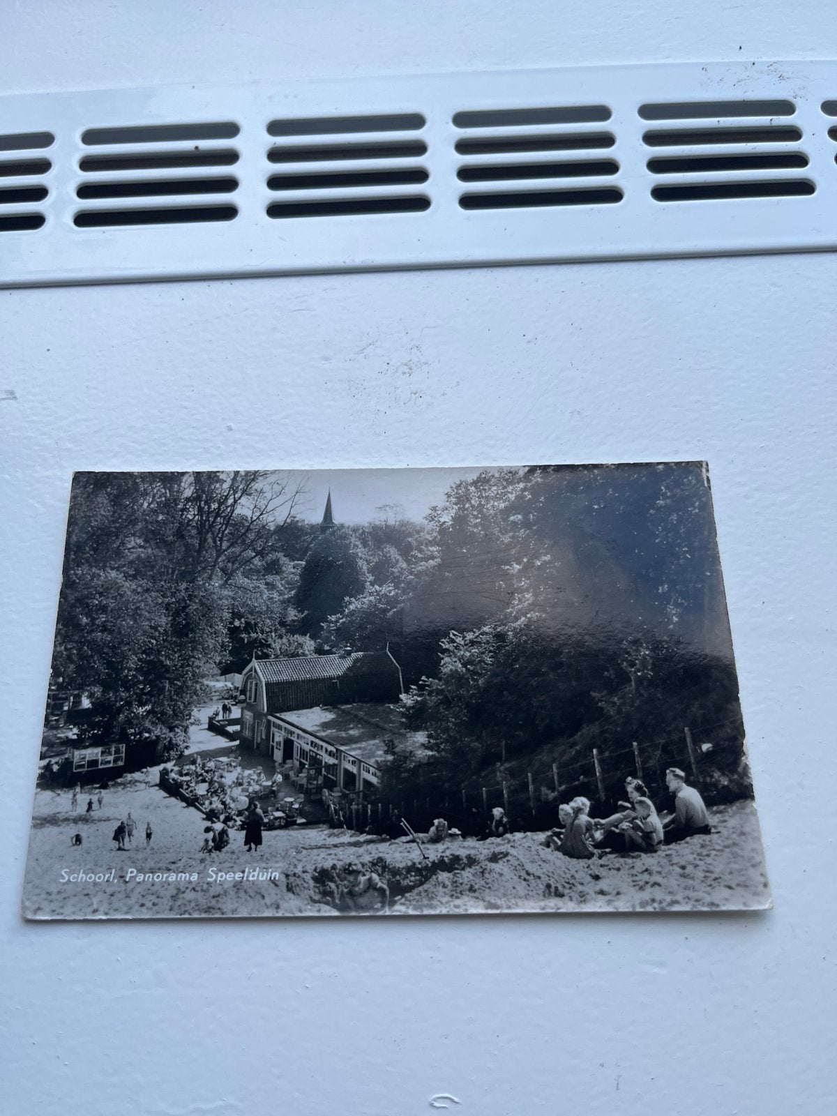 Oude ansichtkaart Schoorl, Panorama Speelduin, Ophalen of Verzenden, 1920 tot 1940, Gelopen, Noord-Holland