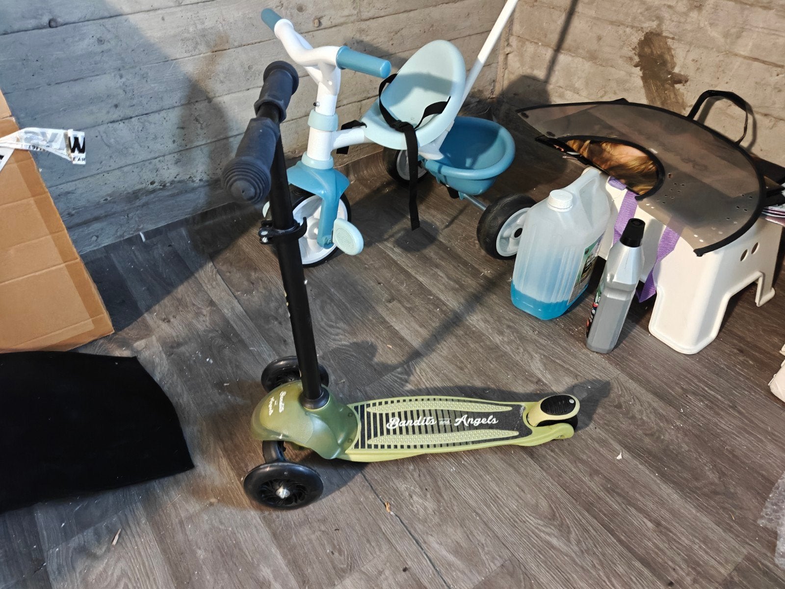 Kinderstep, Ophalen, Gewone step