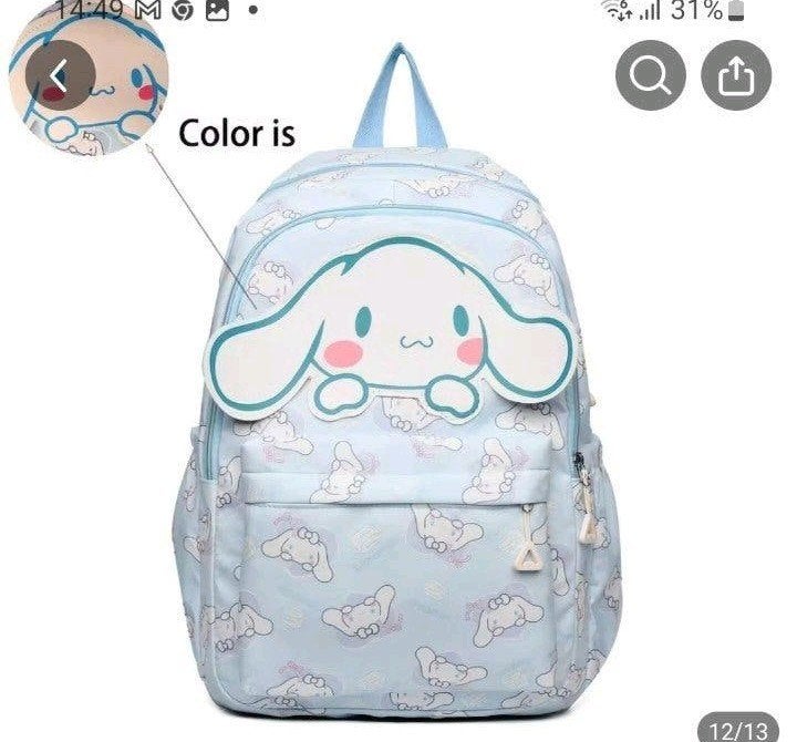 Nieuwe Cinnamoroll Rugzak - Modieus & Ruim, Sanrio, Ophalen of Verzenden, Nieuw