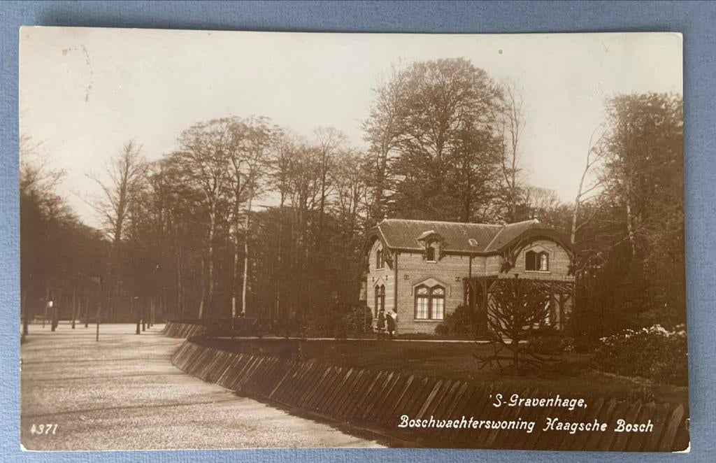 's-Gravenhage, Boschwachterswoning, Verzenden, 1920 tot 1940, Gelopen, Zuid-Holland