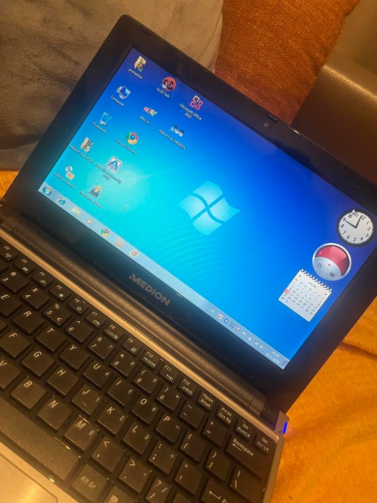 Medion Akoya E1228 Netbook - Windows 7 Starter, Computers en Software, Windows Laptops, Gebruikt, HDD, Minder dan 4 GB, Qwerty