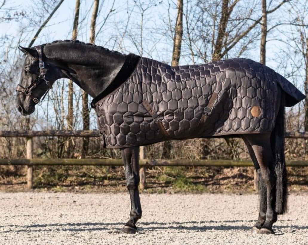 Staldeken QHP donkerbruin nieuw, Dieren en Toebehoren, Ophalen, Nieuw