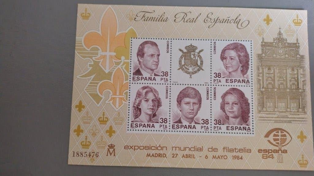 Blok Spanje, Ophalen of Verzenden, Postfris