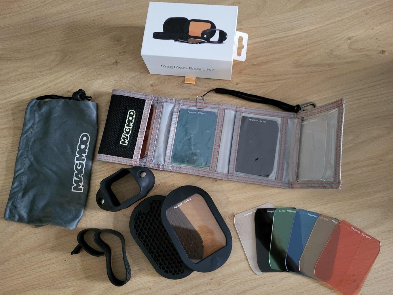 MagMod basic kit + MagMod gel wallet, Ophalen of Verzenden, Zo goed als nieuw