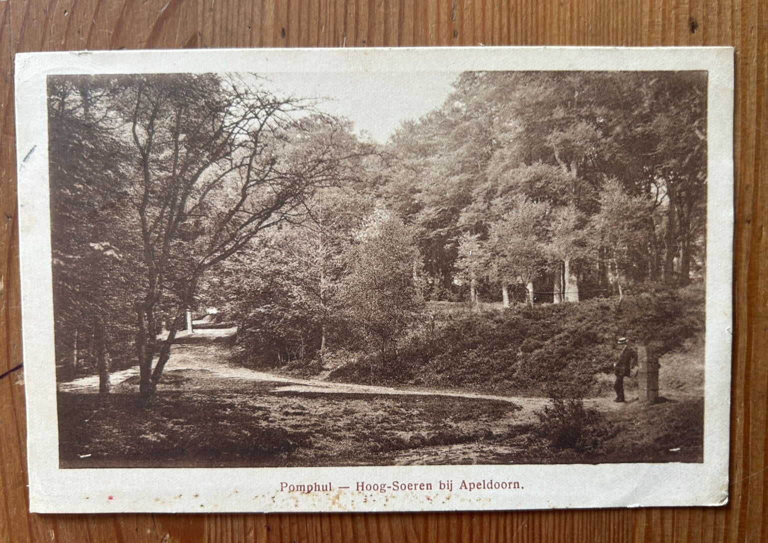 Kaart uit 1912-Pomphul Hoog-Soeren bij Apeldoorn, Ophalen of Verzenden, Gebruikt