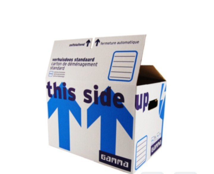 45 stuks gamma verhuis doos, Doe-het-zelf en Verbouw, Doos, Minder dan 35 cm, Minder dan 50 cm, Ophalen of Verzenden