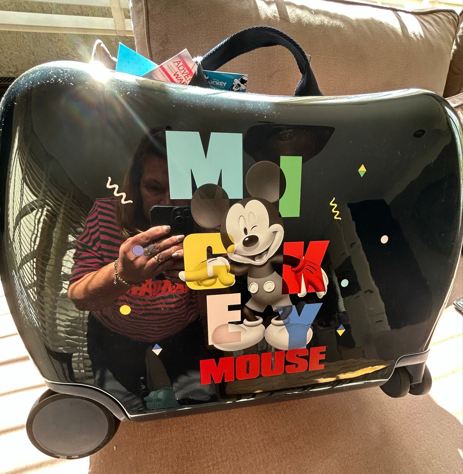 Disney Mickey Mouse Kinderkoffer - donker blauw. Nieuw!, Ophalen of Verzenden, Nieuw