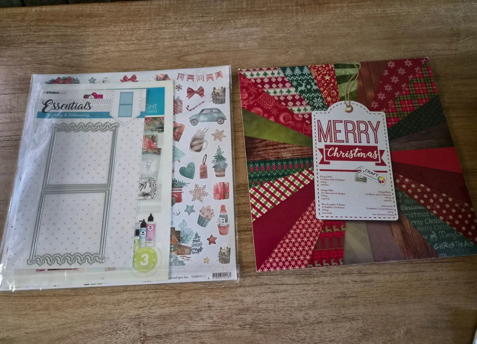 Cutting, embossing en scrappen set - Kerstmis, Ophalen of Verzenden