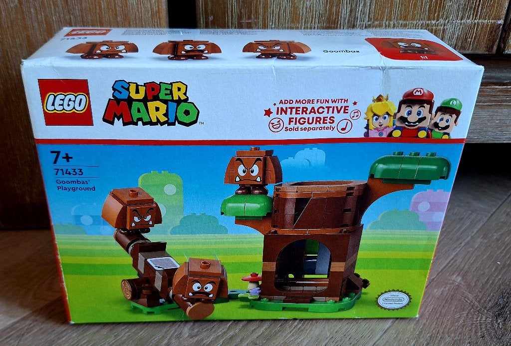 LEGO Super Mario 71433 Speeltuin van de Goomba's NIEUW, Overige thema's, Nieuw, Ophalen of Verzenden, Complete set