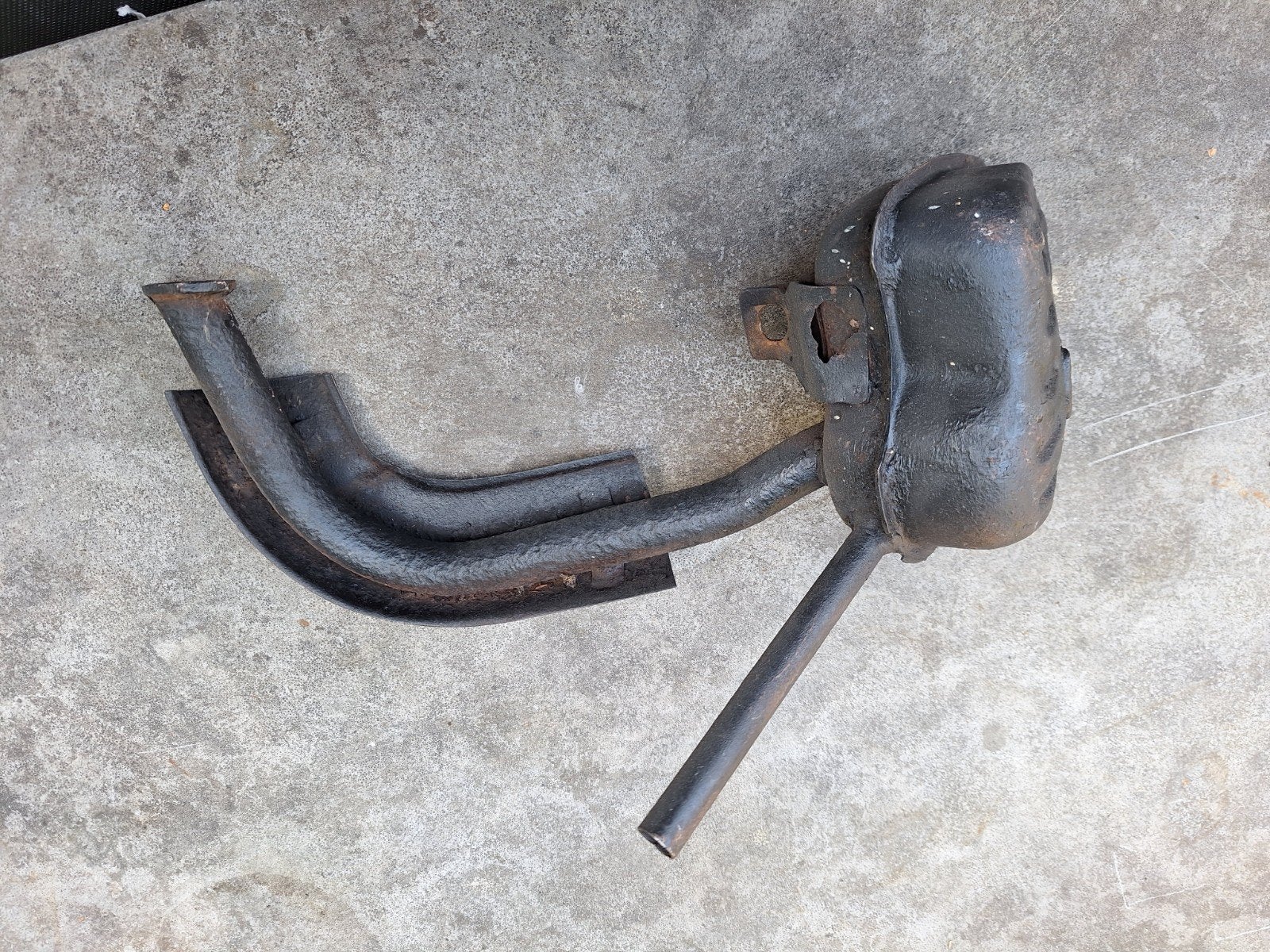 Originele uitlaat Vespa 50 Special - Gebruikt maar netjes, Ophalen of Verzenden, Gebruikt, Uitlaat, Vespa