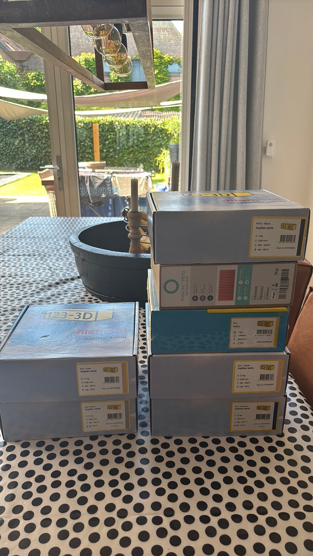 3D printer filament 2.85mm - Diverse kleuren en materialen, Computers en Software, 3D Printers, Ophalen of Verzenden, Zo goed als nieuw