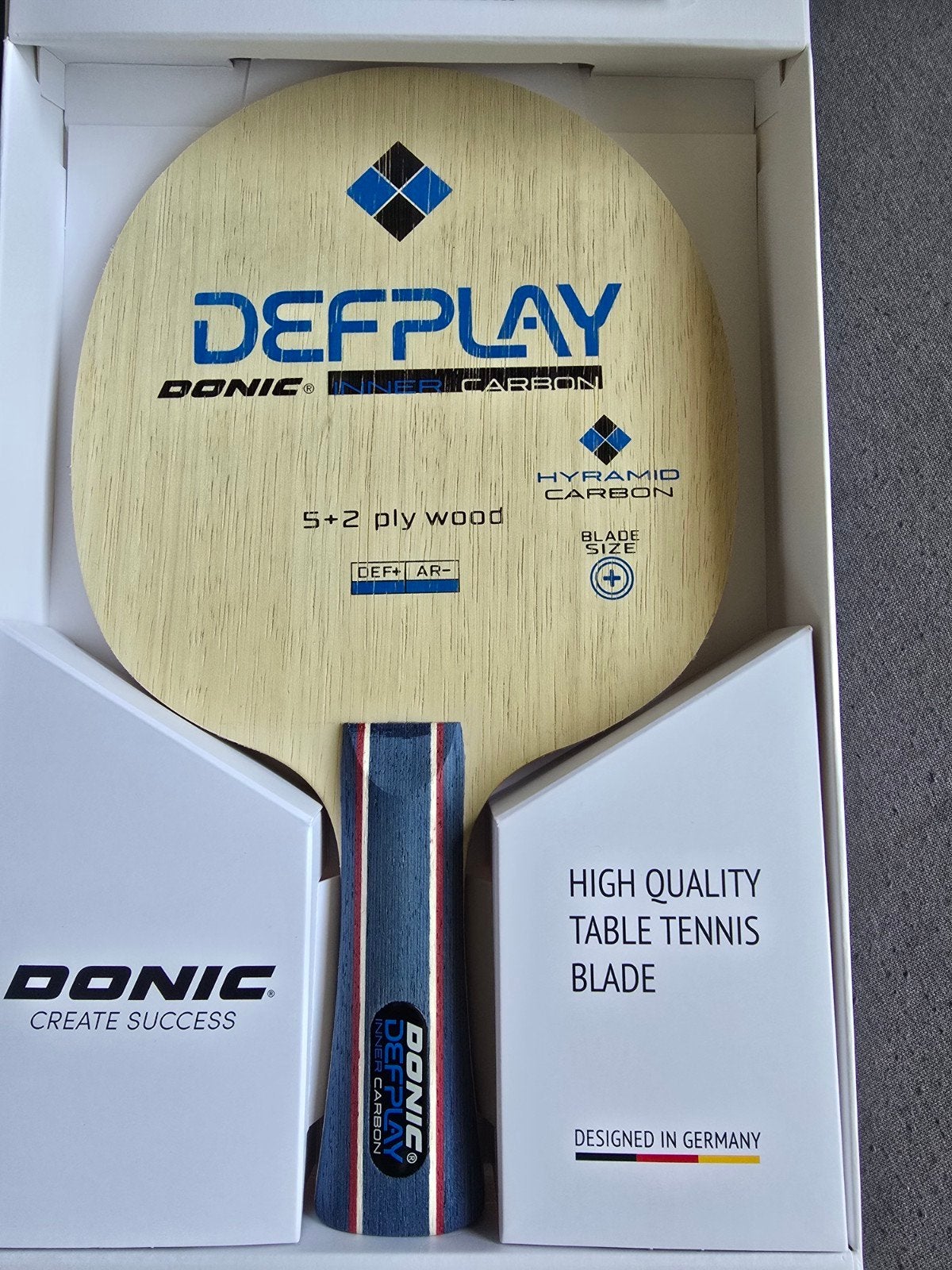 Donic Defplay Inner carbon .Het is gloednieuw., Sport en Fitness, Ophalen of Verzenden, Nieuw, Net, Batje(s) of Balletje(s)