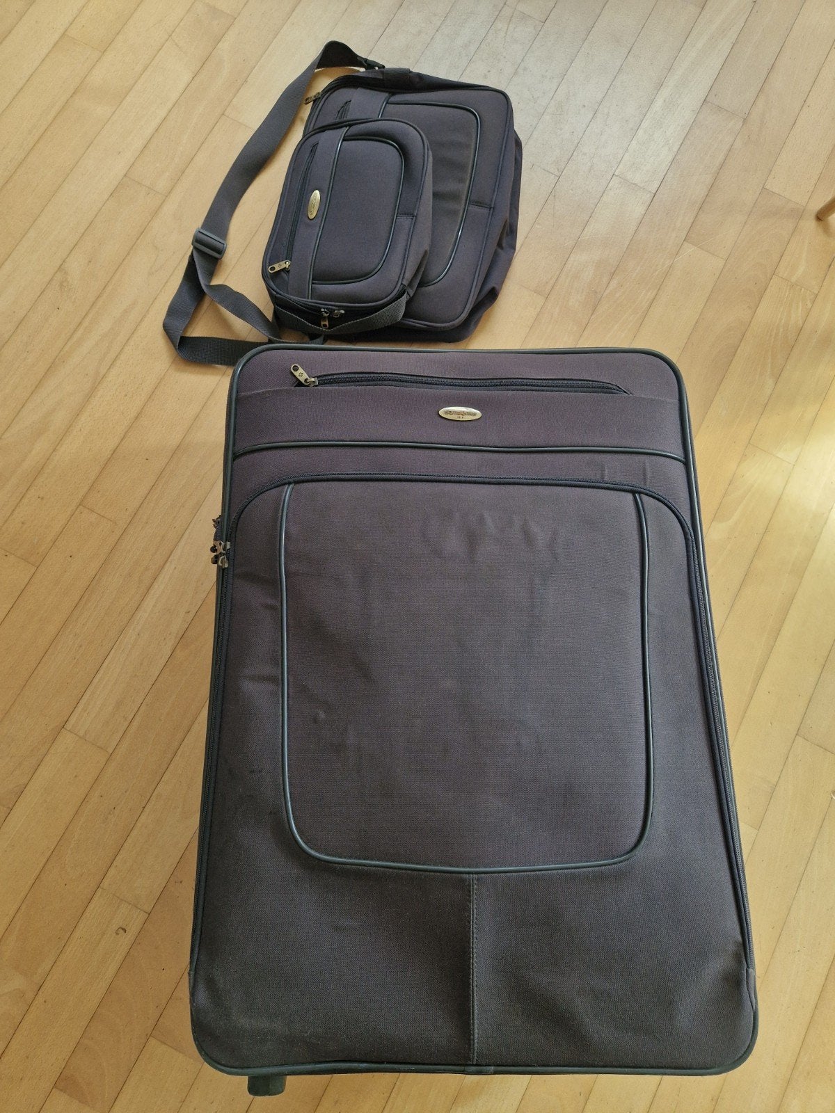 5-delige samsonite kofferset, Ophalen, Gebruikt, Hard kunststof, 70 cm of meer