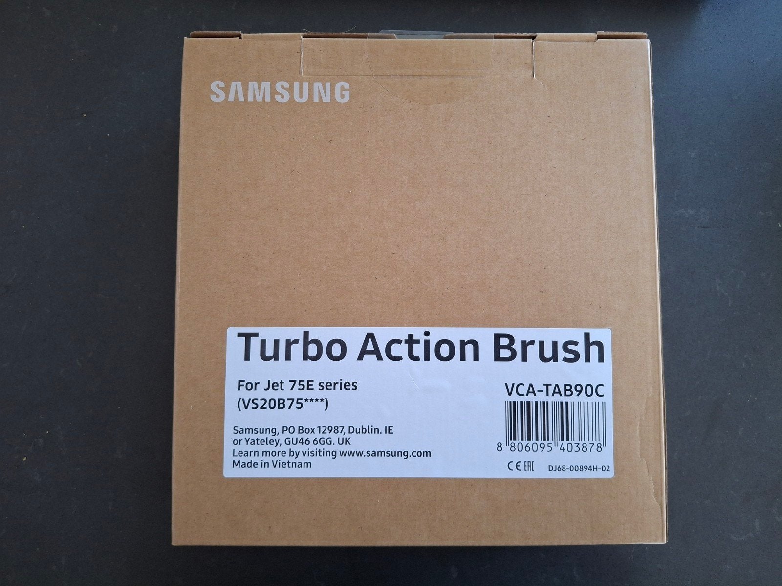 Nieuwe Samsung Turbo Action Brush Jet 75E / VCA-TAB90C, Witgoed en Apparatuur, Stofzuigers, Ophalen of Verzenden, Nieuw